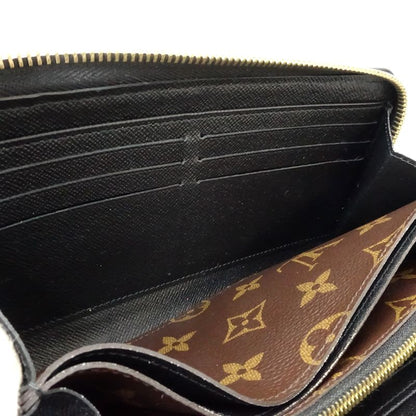 【中古】LOUIS VUITTON ルイヴィトン モノグラム 長財布 M61188 ジッピーウォレット レティーロ ブラウン レディース /182051