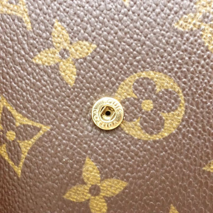 【中古】LOUIS VUITTON ルイヴィトン モノグラム 長財布 M61217 ポルトフォイユ インターナショナル ブラウン レディース /182052