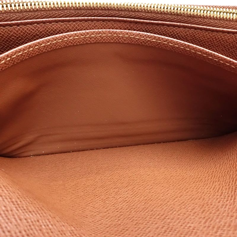 【中古】LOUIS VUITTON ルイヴィトン モノグラム 長財布 M60531 ポルトフォイユ サラ ブラウン レディース /182053
