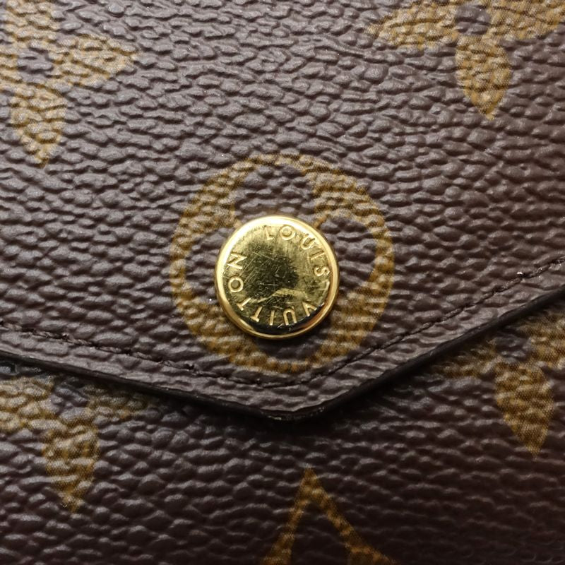 【中古】LOUIS VUITTON ルイヴィトン モノグラム 長財布 M60531 ポルトフォイユ サラ ブラウン レディース /182053
