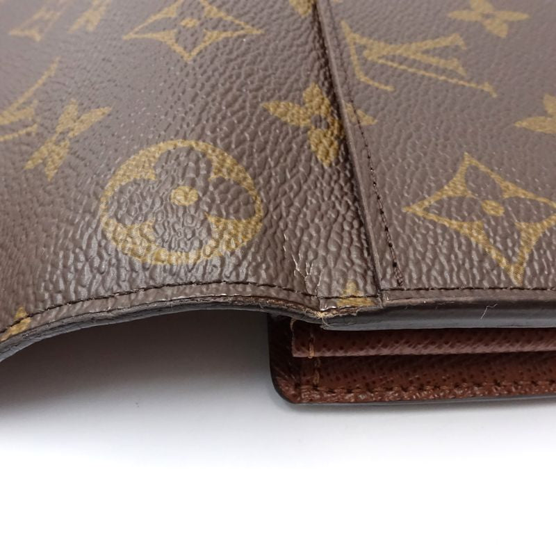 【中古】LOUIS VUITTON ルイヴィトン モノグラム 長財布 M60531 ポルトフォイユ サラ ブラウン レディース /182053