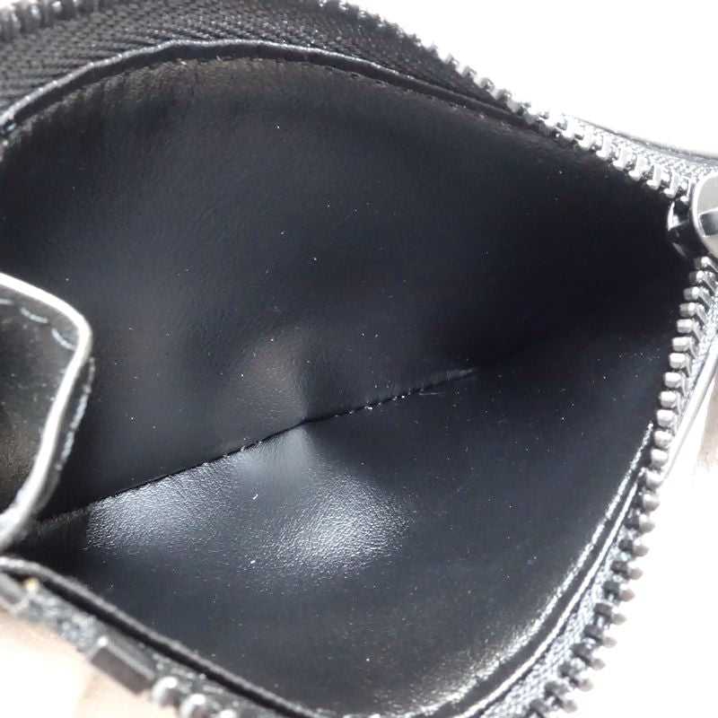 【中古】LOUIS VUITTON ルイヴィトン 三つ折り財布 M12635 ヴィクターウォレット モノグラム シャドウ ノワール レディース /182055