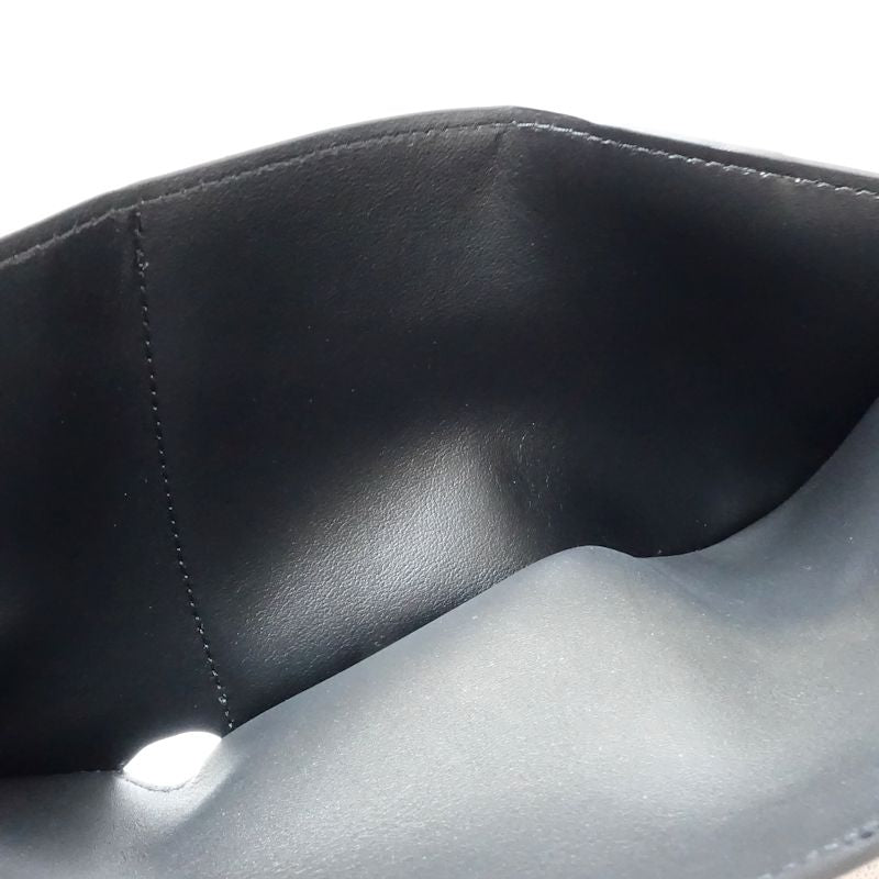 【中古】LOUIS VUITTON ルイヴィトン 三つ折り財布 M12635 ヴィクターウォレット モノグラム シャドウ ノワール レディース /182055