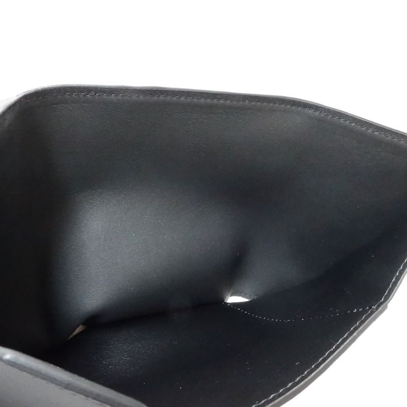 【中古】LOUIS VUITTON ルイヴィトン 三つ折り財布 M12635 ヴィクターウォレット モノグラム シャドウ ノワール レディース /182055
