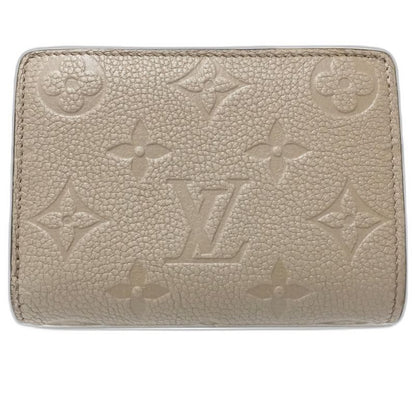 【中古】LOUIS VUITTON ルイヴィトン 二つ折り財布 M80152 ポルトフォイユ クレア モノグラム アンプラント トゥルトレール レディース /182056