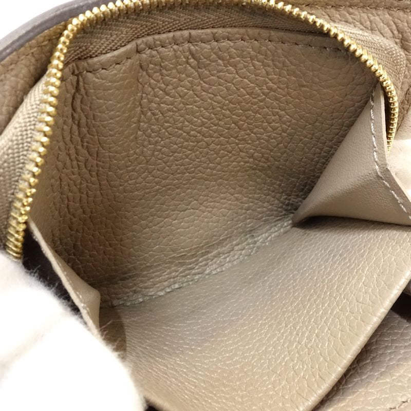 【中古】LOUIS VUITTON ルイヴィトン 二つ折り財布 M80152 ポルトフォイユ クレア モノグラム アンプラント トゥルトレール レディース /182056