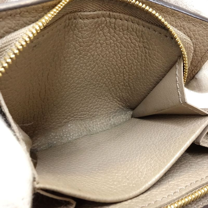 【中古】LOUIS VUITTON ルイヴィトン 二つ折り財布 M80152 ポルトフォイユ クレア モノグラム アンプラント トゥルトレール レディース /182056