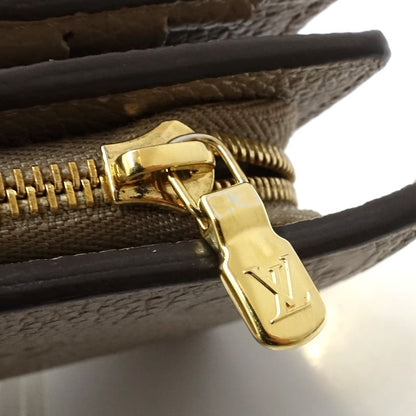 【中古】LOUIS VUITTON ルイヴィトン 二つ折り財布 M80152 ポルトフォイユ クレア モノグラム アンプラント トゥルトレール レディース /182056