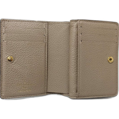 【中古】LOUIS VUITTON ルイヴィトン 二つ折り財布 M80152 ポルトフォイユ クレア モノグラム アンプラント トゥルトレール レディース /182056