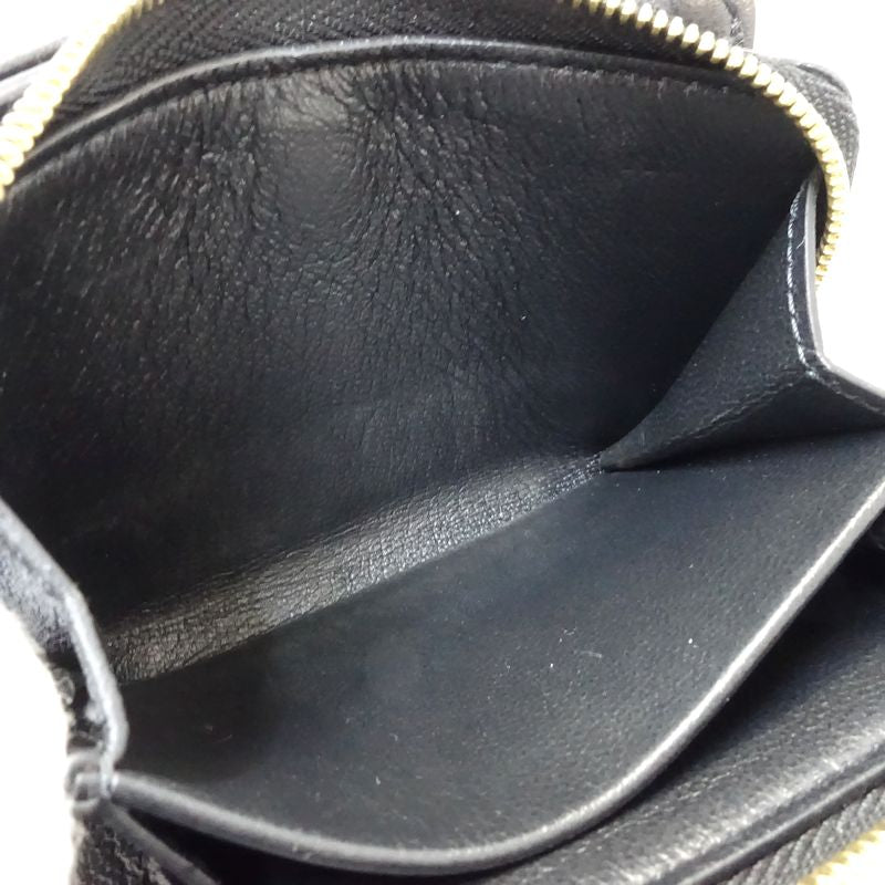 【中古】LOUIS VUITTON ルイヴィトン モノグラム 二つ折り財布 M81599 ポルトフォイユ ルー ブラウン レディース /182057