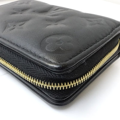 【中古】LOUIS VUITTON ルイヴィトン モノグラム 二つ折り財布 M81599 ポルトフォイユ ルー ブラウン レディース /182057