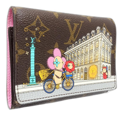 【中古】LOUIS VUITTON ルイヴィトン モノグラム 三つ折り財布 M81638 ポルトフォイユ ジョセフィーヌ ブラウン レディース /182059