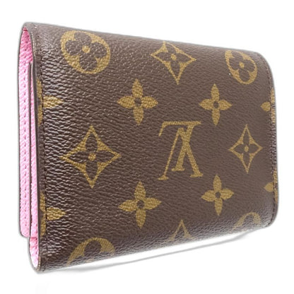 【中古】LOUIS VUITTON ルイヴィトン モノグラム 三つ折り財布 M81638 ポルトフォイユ ジョセフィーヌ ブラウン レディース /182059