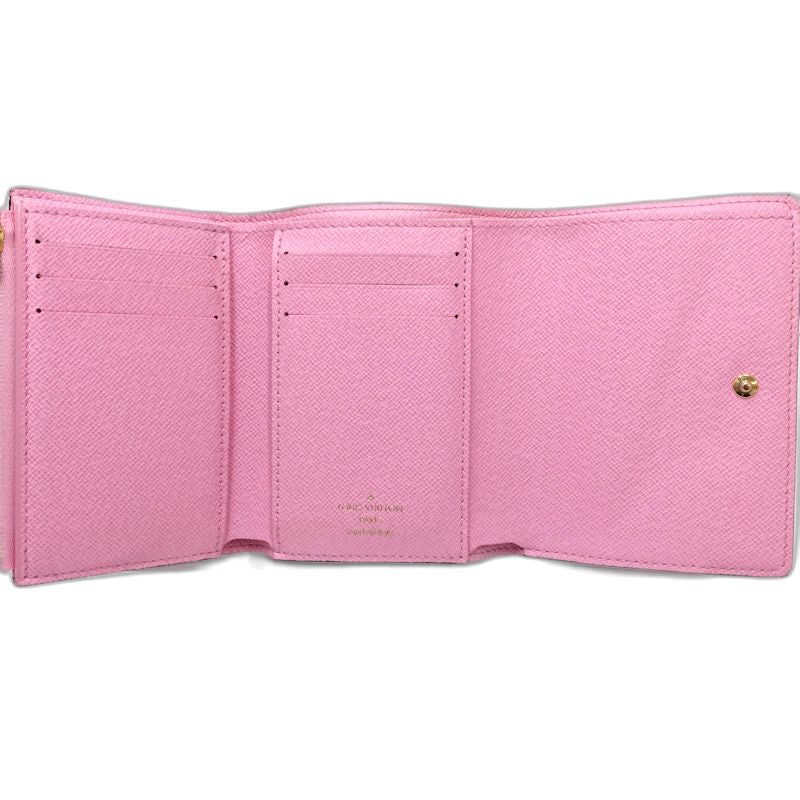 【中古】LOUIS VUITTON ルイヴィトン モノグラム 三つ折り財布 M81638 ポルトフォイユ ジョセフィーヌ ブラウン レディース /182059