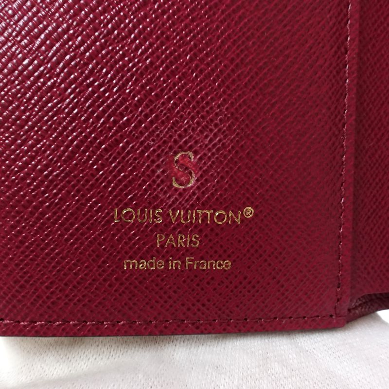 【中古】LOUIS VUITTON ルイヴィトン モノグラム 三つ折り財布 M62472 ポルトフォイユ ヴィクトリーヌ ブラウン レディース /182060