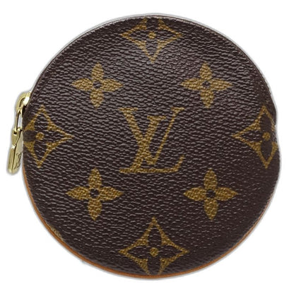 【中古】LOUIS VUITTON ルイヴィトン モノグラム コインケース M61926 ポルトモネ ロン ブラウン レディース /182061