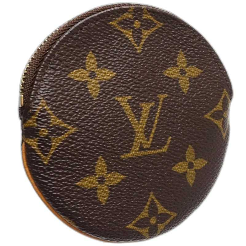 【中古】LOUIS VUITTON ルイヴィトン モノグラム コインケース M61926 ポルトモネ ロン ブラウン レディース /182061