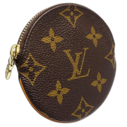 【中古】LOUIS VUITTON ルイヴィトン モノグラム コインケース M61926 ポルトモネ ロン ブラウン レディース /182061