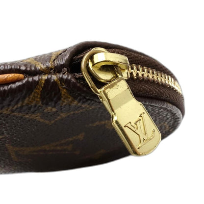【中古】LOUIS VUITTON ルイヴィトン モノグラム コインケース M61926 ポルトモネ ロン ブラウン レディース /182061