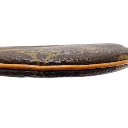 【中古】LOUIS VUITTON ルイヴィトン モノグラム コインケース M61926 ポルトモネ ロン ブラウン レディース /182061
