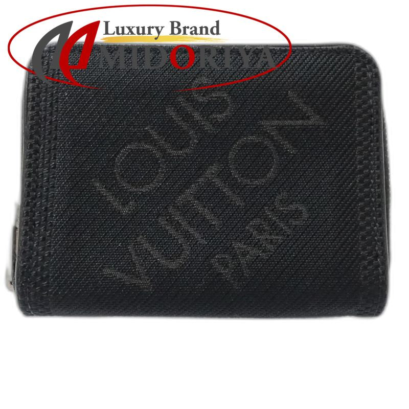 【中古】LOUIS VUITTON ルイヴィトン コインケース N63088 ジッピーコインパース ノワール レディース /182062