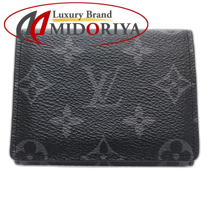 LOUIS VUITTON ルイヴィトン カードケース エンベロープカードホルダー M12874 モノグラム エクリプス レディース/182063【中古】