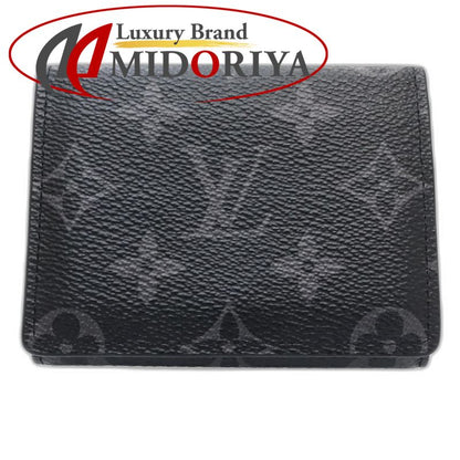 LOUIS VUITTON ルイヴィトン カードケース エンベロープカードホルダー M12874 モノグラム エクリプス レディース/182063【中古】