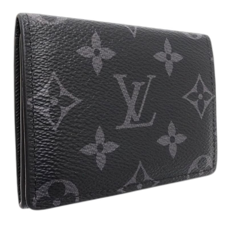 LOUIS VUITTON ルイヴィトン カードケース エンベロープカードホルダー M12874 モノグラム エクリプス レディース/182063【中古】