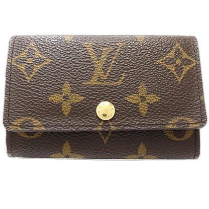 LOUIS VUITTON ルイヴィトン モノグラム キーケース ミュルティクレ6 M62630 ブラウン レディース/188621【中古】