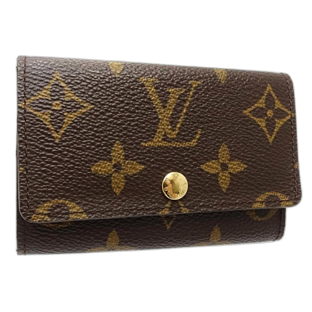 LOUIS VUITTON ルイヴィトン モノグラム キーケース ミュルティクレ6 M62630 ブラウン レディース/188621【中古】