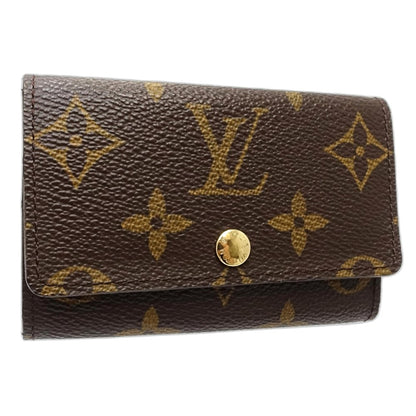 LOUIS VUITTON ルイヴィトン モノグラム キーケース ミュルティクレ6 M62630 ブラウン レディース/188621【中古】