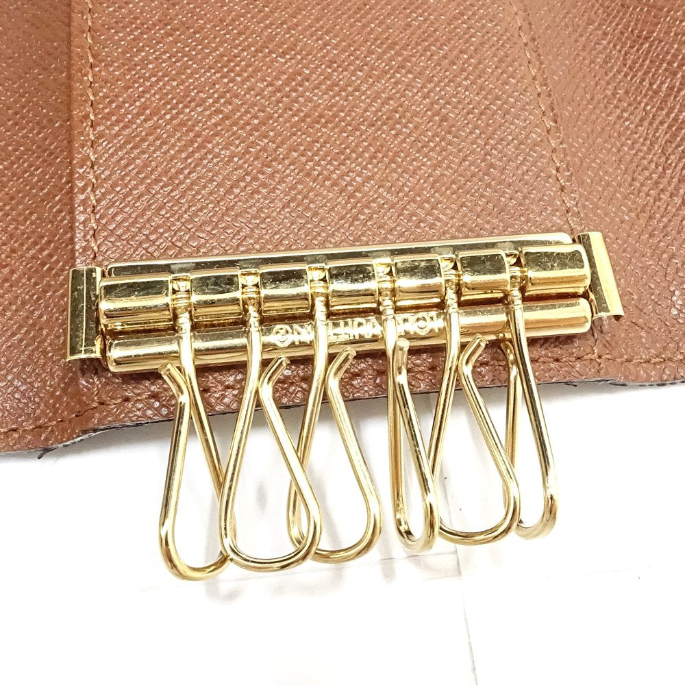 LOUIS VUITTON ルイヴィトン モノグラム キーケース ミュルティクレ6 M62630 ブラウン レディース/188621【中古】