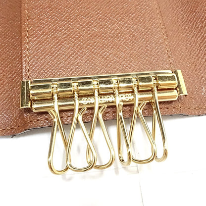 LOUIS VUITTON ルイヴィトン モノグラム キーケース ミュルティクレ6 M62630 ブラウン レディース/188621【中古】