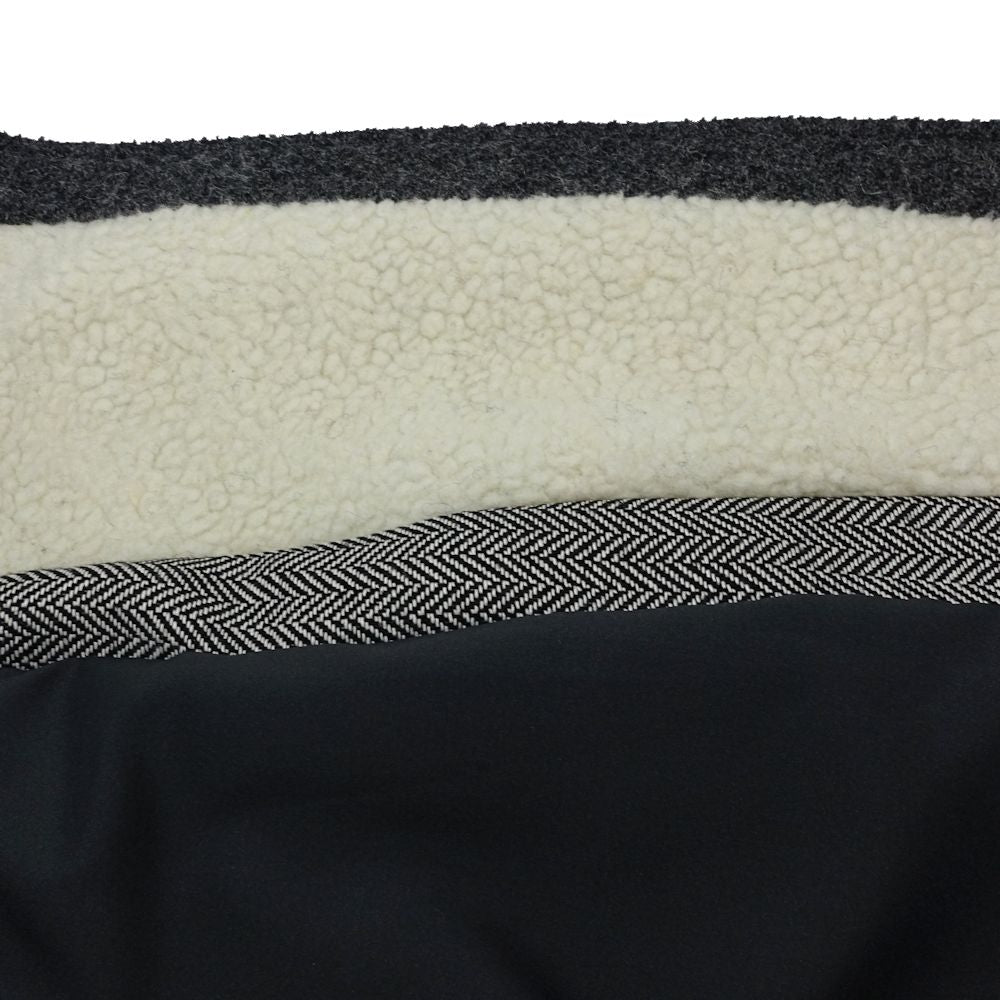 ARMANI EXCHANGE アルマーニエクスチェンジ ロングコート サイズL ウール グレー レディース/188656【中古】