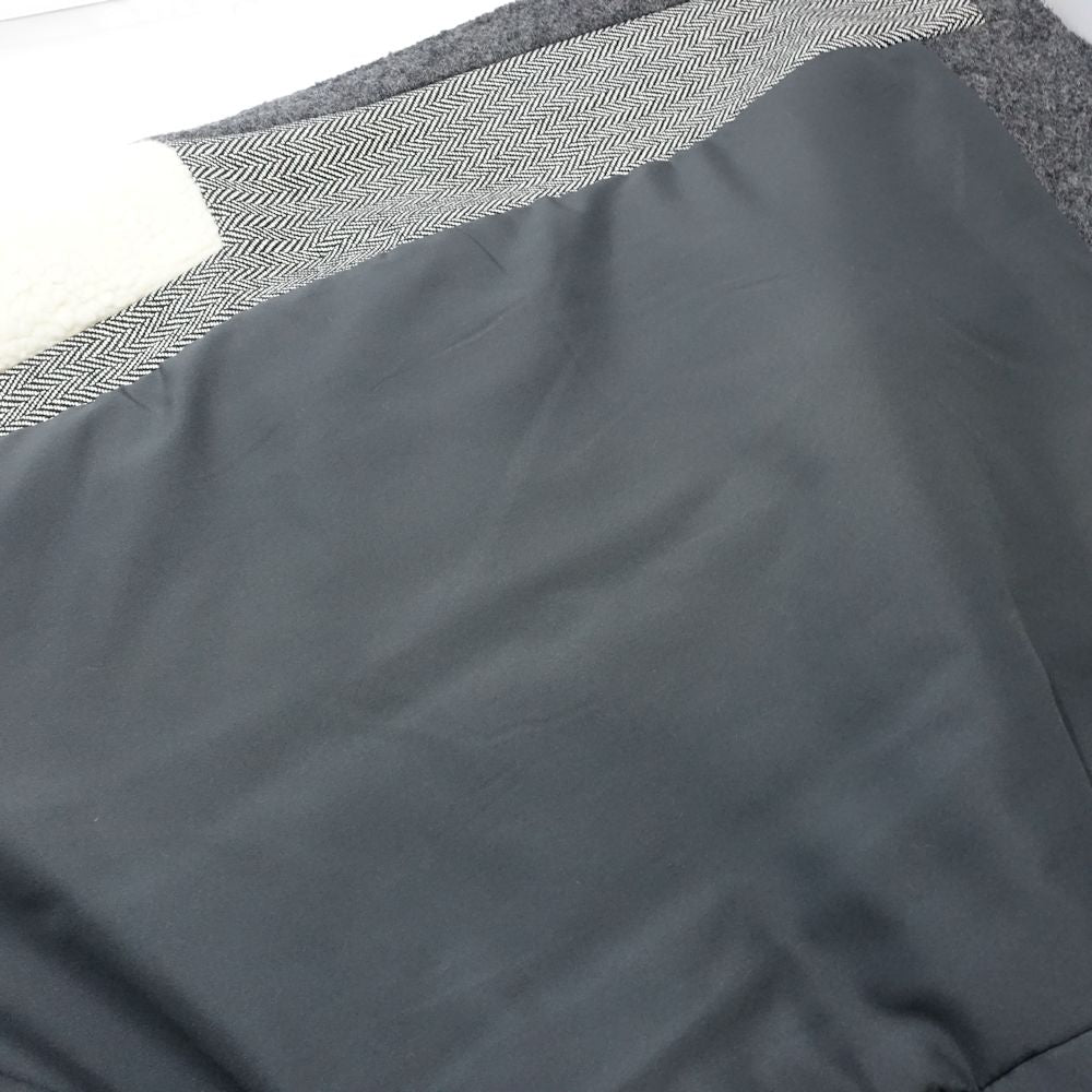 ARMANI EXCHANGE アルマーニエクスチェンジ ロングコート サイズL ウール グレー レディース/188656【中古】