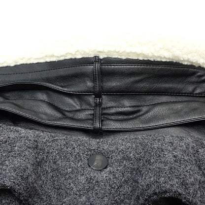 ARMANI EXCHANGE アルマーニエクスチェンジ ロングコート サイズL ウール グレー レディース/188656【中古】
