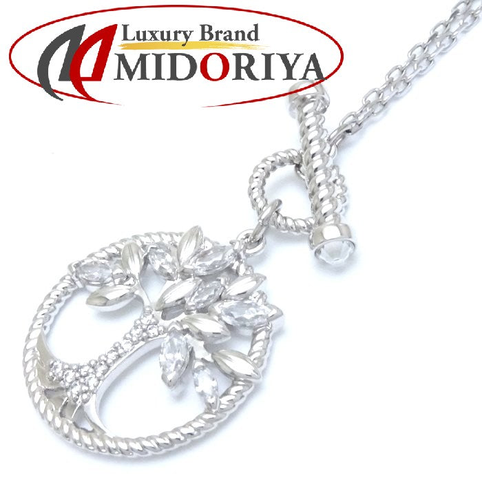 スワロフスキー SWAROVSKI シンボリックツリーオブライフ ネックレス 5521463 クリスタル Symbolic Tree of Life シルバーメッキ / 199425【中古】【BJ】