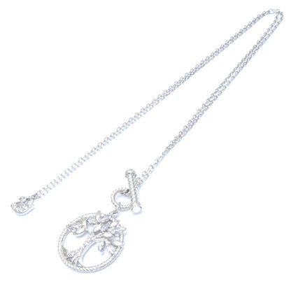 スワロフスキー SWAROVSKI シンボリックツリーオブライフ ネックレス 5521463 クリスタル Symbolic Tree of Life シルバーメッキ / 199425【中古】【BJ】