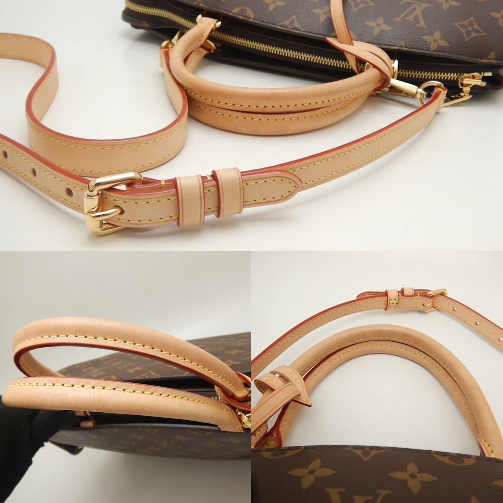 LOUIS VUITTON ルイヴィトン モノグラム グラン・パレMM M45898 ハンドバッグ ブラウン/251988【中古】