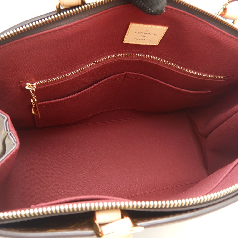 LOUIS VUITTON ルイヴィトン モノグラム グラン・パレMM M45898 ハンドバッグ ブラウン/251988【中古】