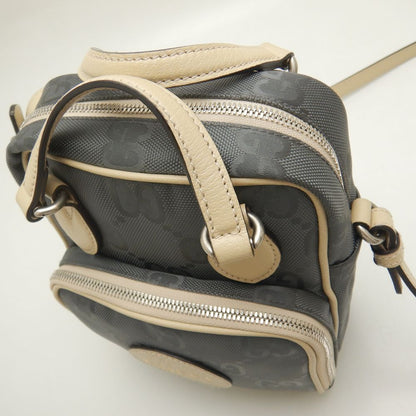 GUCCI グッチ 625850 ショルダーバッグ OFF THE Grid オフザグリッド ナイロンxレザー グレー ベージュ/252062【中古】