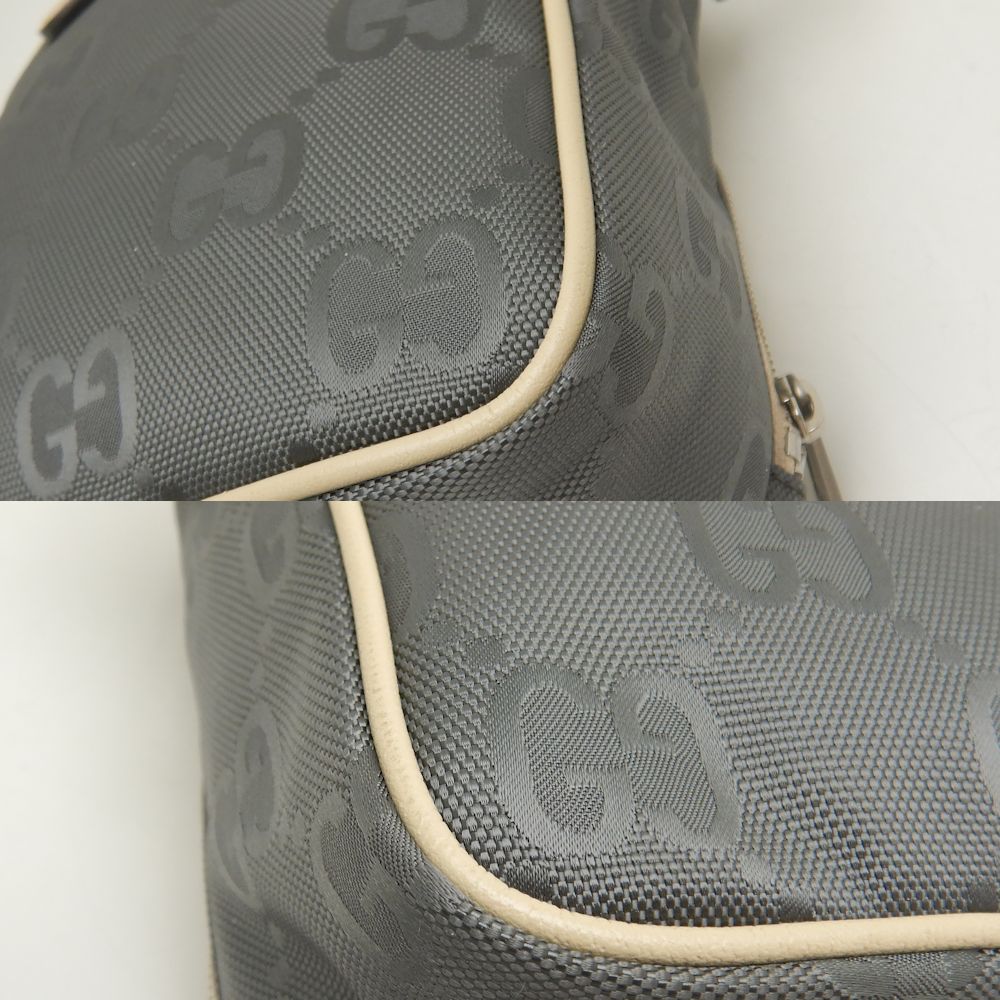 GUCCI グッチ 625850 ショルダーバッグ OFF THE Grid オフザグリッド ナイロンxレザー グレー ベージュ/252062【中古】