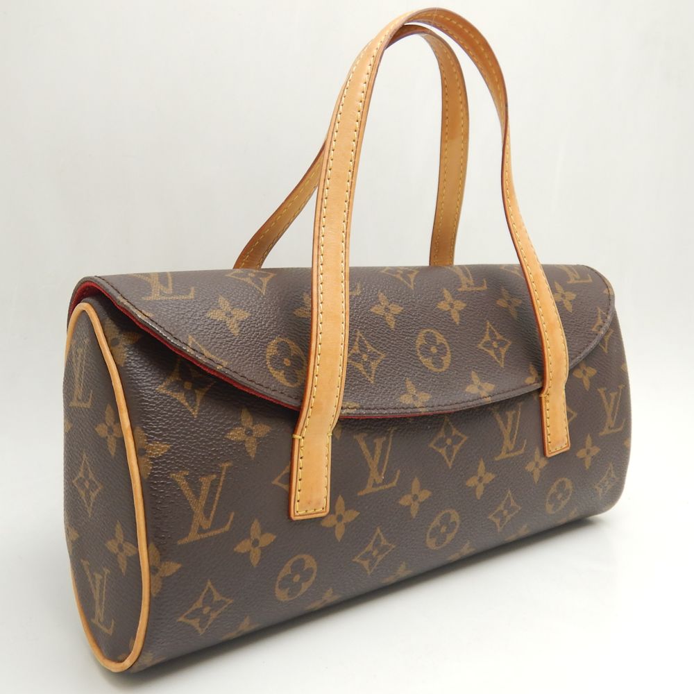 LOUIS VUITTON ルイヴィトン モノグラム ソナチネ M51902 ハンドバッグ ブラウン/252373【中古】