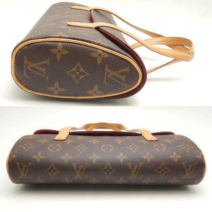 LOUIS VUITTON ルイヴィトン モノグラム ソナチネ M51902 ハンドバッグ ブラウン/252373【中古】