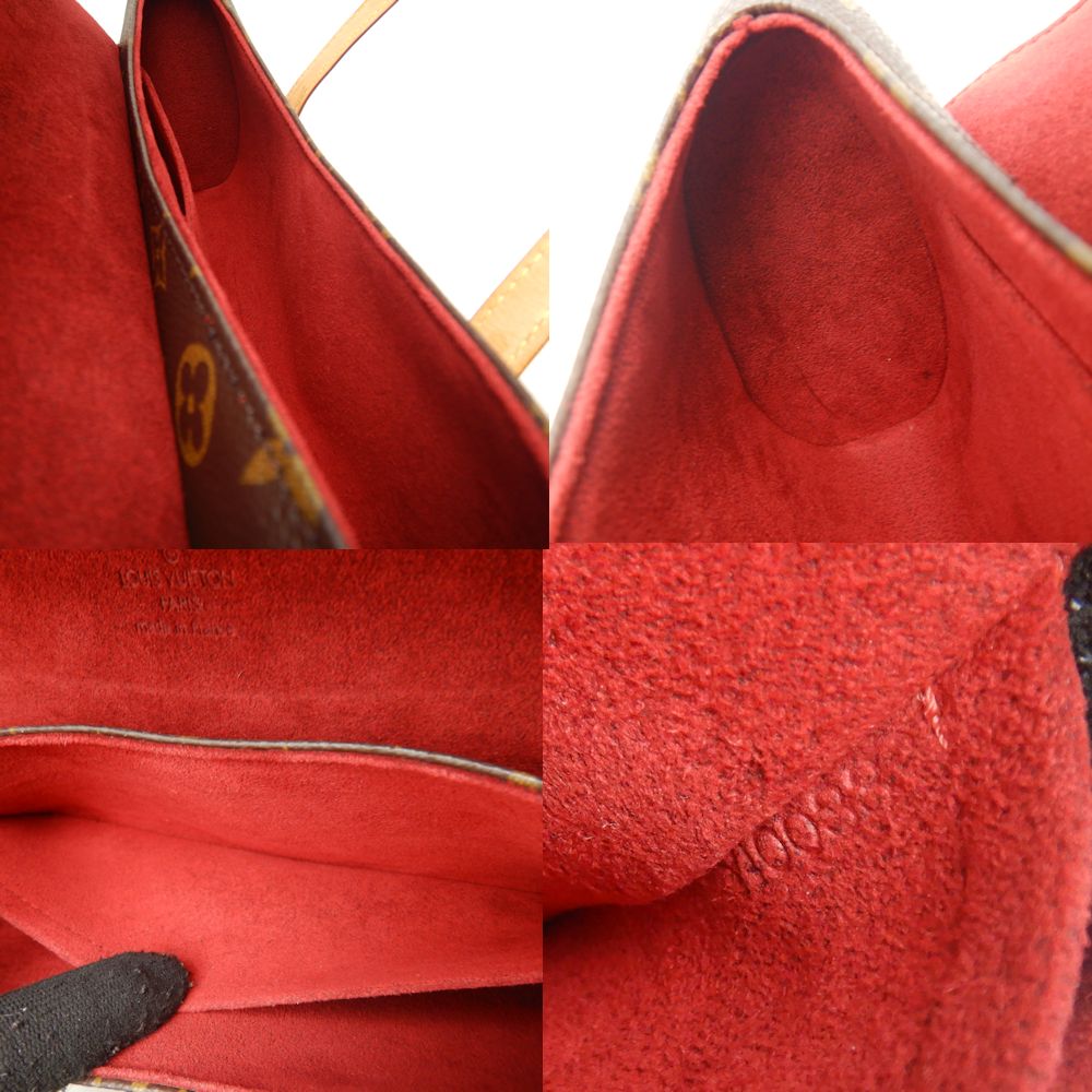 LOUIS VUITTON ルイヴィトン モノグラム ソナチネ M51902 ハンドバッグ ブラウン/252373【中古】