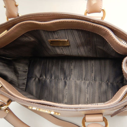 Salvatore Ferragamo サルヴァトーレフェラガモ GG-21D940 トートバッグ ガンチーニ 2WAY サフィアーノレザー ピンクベージュ/252525【中古】