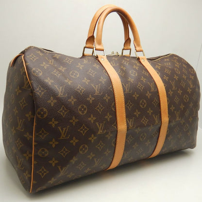 LOUIS VUITTON ルイヴィトン モノグラム キーポル50 M41426 ボストンバッグ ブラウン/252594【中古】
