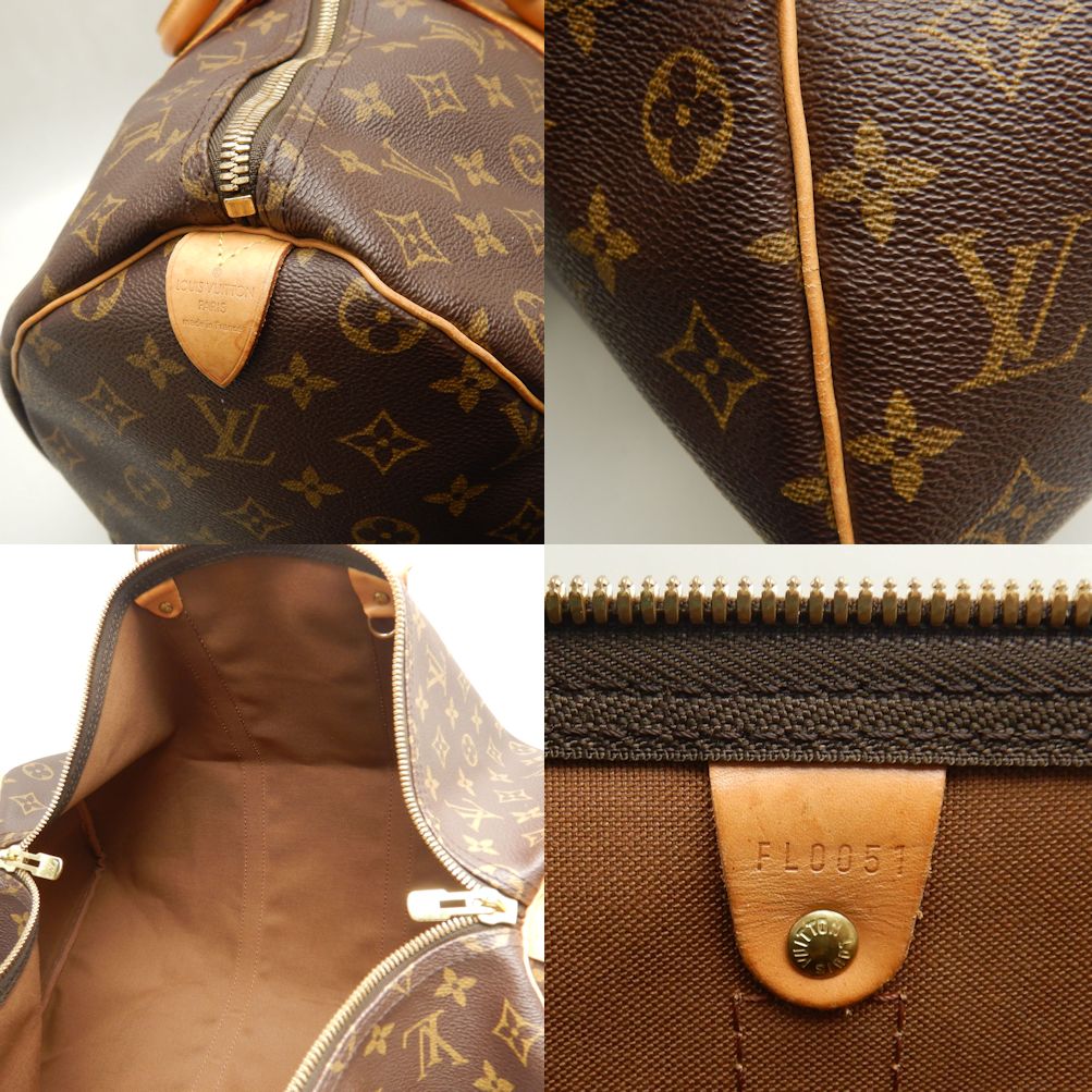 LOUIS VUITTON ルイヴィトン モノグラム キーポル50 M41426 ボストンバッグ ブラウン/252594【中古】