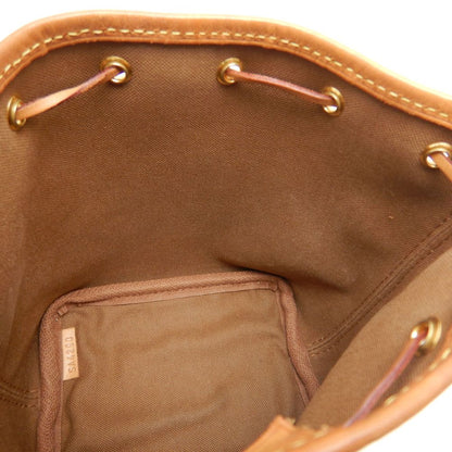 LOUIS VUITTON ルイヴィトン モノグラム ナノノエ M41346 ショルダーバッグ ブラウン/252617【中古】