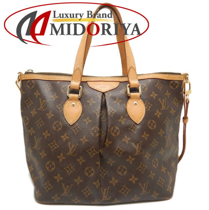 LOUIS VUITTON ルイヴィトン モノグラム パレルモPM M40145 トートバッグ ブラウン/252625【中古】